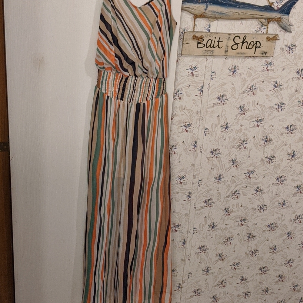 Fire Los Angeles maxi dress